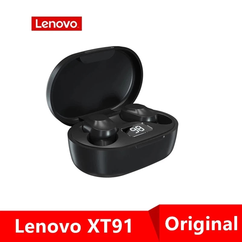 Fone de Ouvido Bluetooth - XT91 Lenovo BT 5.0 Original