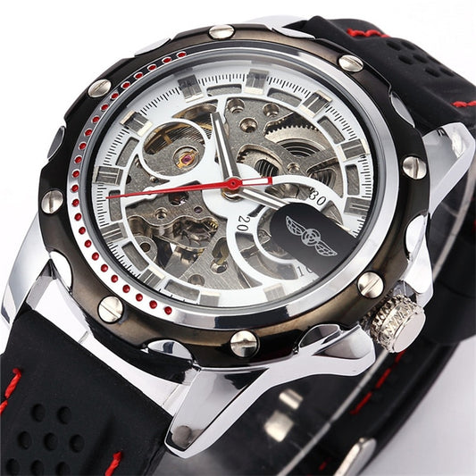Relógio Top De Linha Pulseira Toda Emborrachada Para Quem Tem Estilo